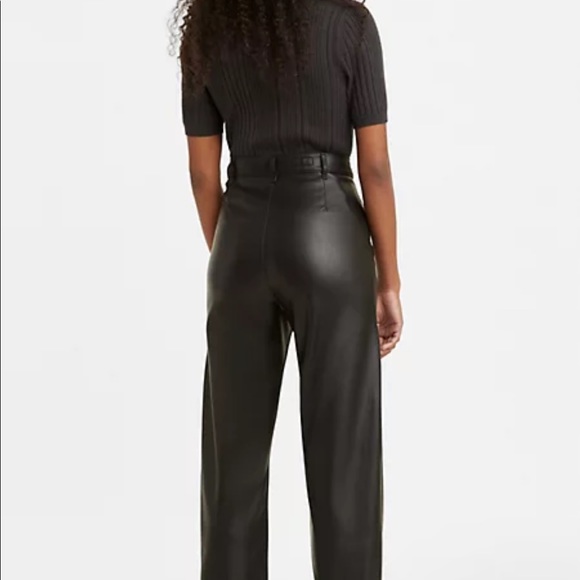 Levi's | Pants u0026 Jumpsuits | Nwt Math Club Faux Leather Pants Size 28x29 |  Poshmark